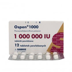 Оспен (Феноксиметилпенициллин) табл. 1млн. МЕ №12 в Вологде и области фото