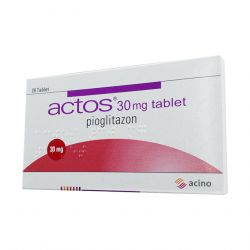 Актос (Пиоглитазон, аналог Амальвия) таблетки 30мг №28 в Вологде и области фото