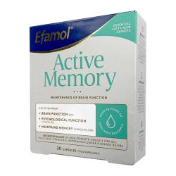 Эфамол Брейн Мемори Актив / Efamol Brain Active Memory капсулы №30 в Вологде и области фото