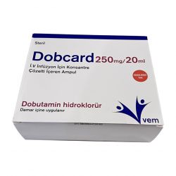 Добутамин Добкард Dobcard (dobutamine) р-р д/ин амп 250мг/20мл в Вологде и области фото