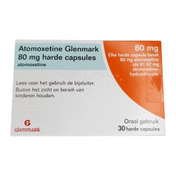 Атомоксетин 80 мг Европа :: Аналог Когниттера :: Glenmark капс. №30 в Вологде и области фото