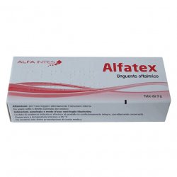 Альфатекс (Эубетал Антибиотико) глазная мазь 3г в Вологде и области фото